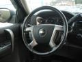 Ebony Black Steering Wheel Photo for 2008 Chevrolet Silverado 2500HD #45030727