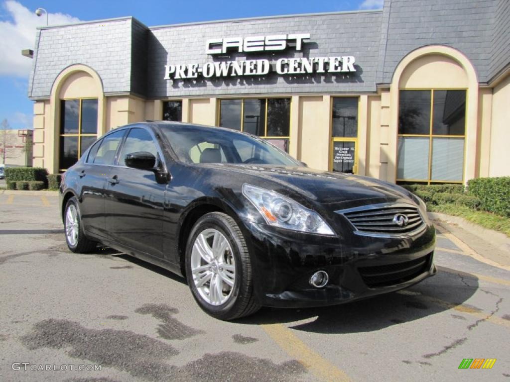 Obsidian Black Infiniti G