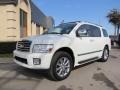 2009 Tuscan White Pearl Infiniti QX 56  photo #3