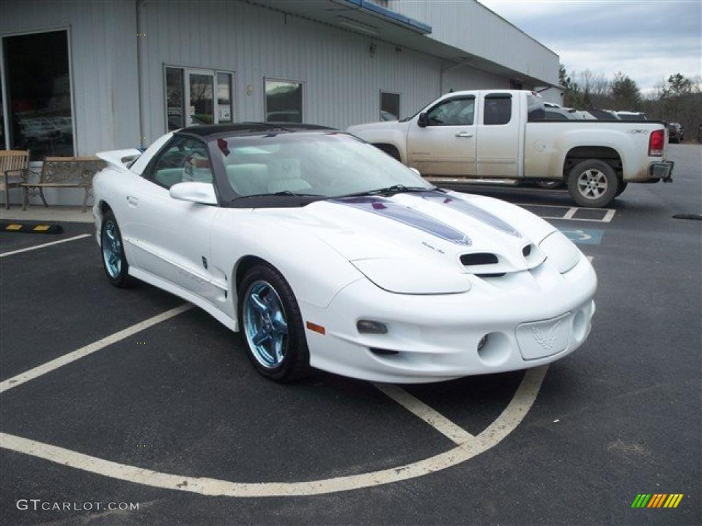 Arctic White 1999 Pontiac Firebird 30th Anniversary Trans Am Coupe Exterior Photo #45036025