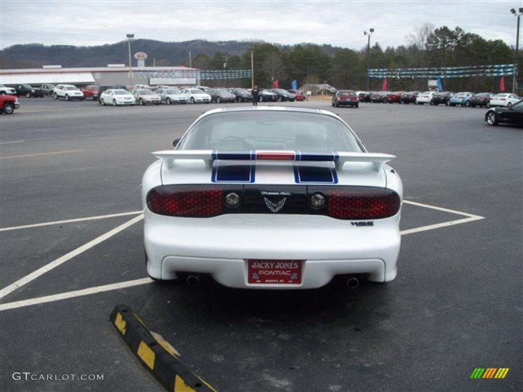 1999 Firebird 30th Anniversary Trans Am Coupe - Arctic White / White photo #7