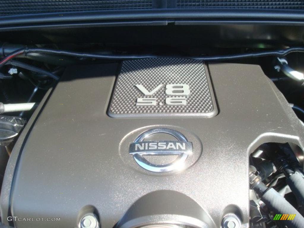 2009 Nissan Titan SE Crew Cab 5.6 Liter Flex-Fuel DOHC 32-Valve CVTCS V8 Engine Photo #45036381