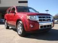2010 Sangria Red Metallic Ford Escape Limited V6  photo #1