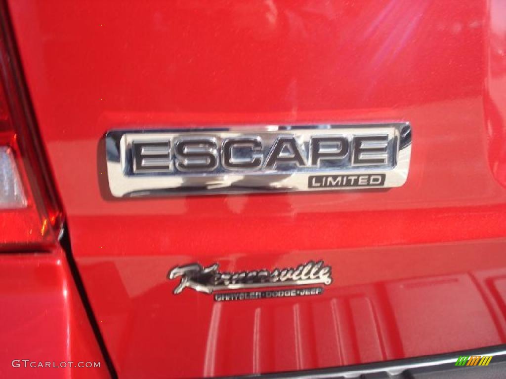 2010 Escape Limited V6 - Sangria Red Metallic / Camel photo #26