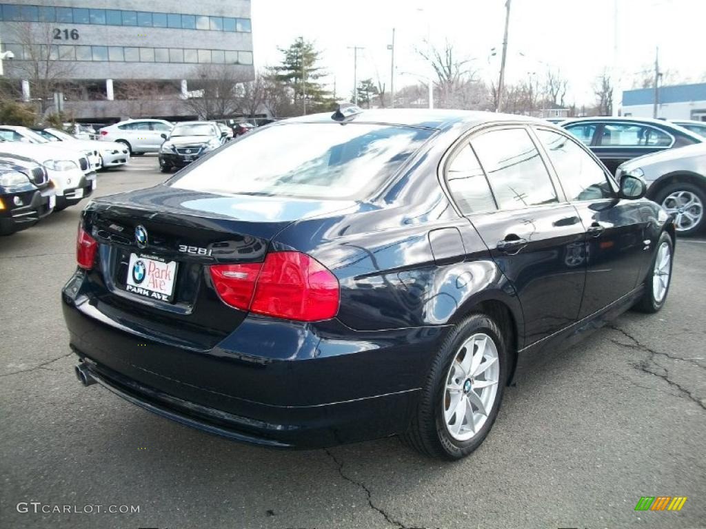 2010 3 Series 328i xDrive Sedan - Monaco Blue Metallic / Beige photo #5