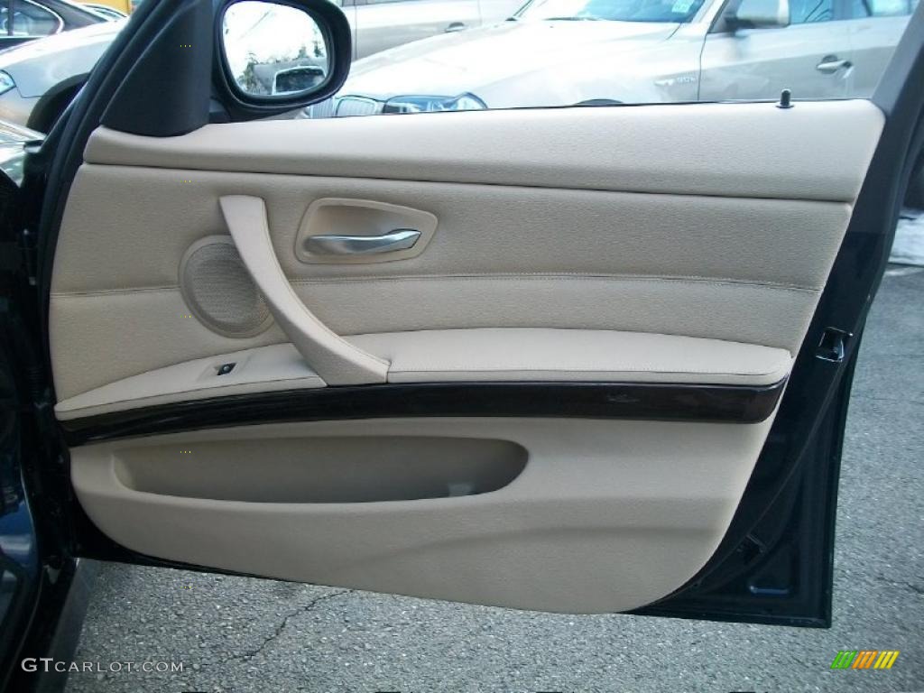2010 3 Series 328i xDrive Sedan - Monaco Blue Metallic / Beige photo #26