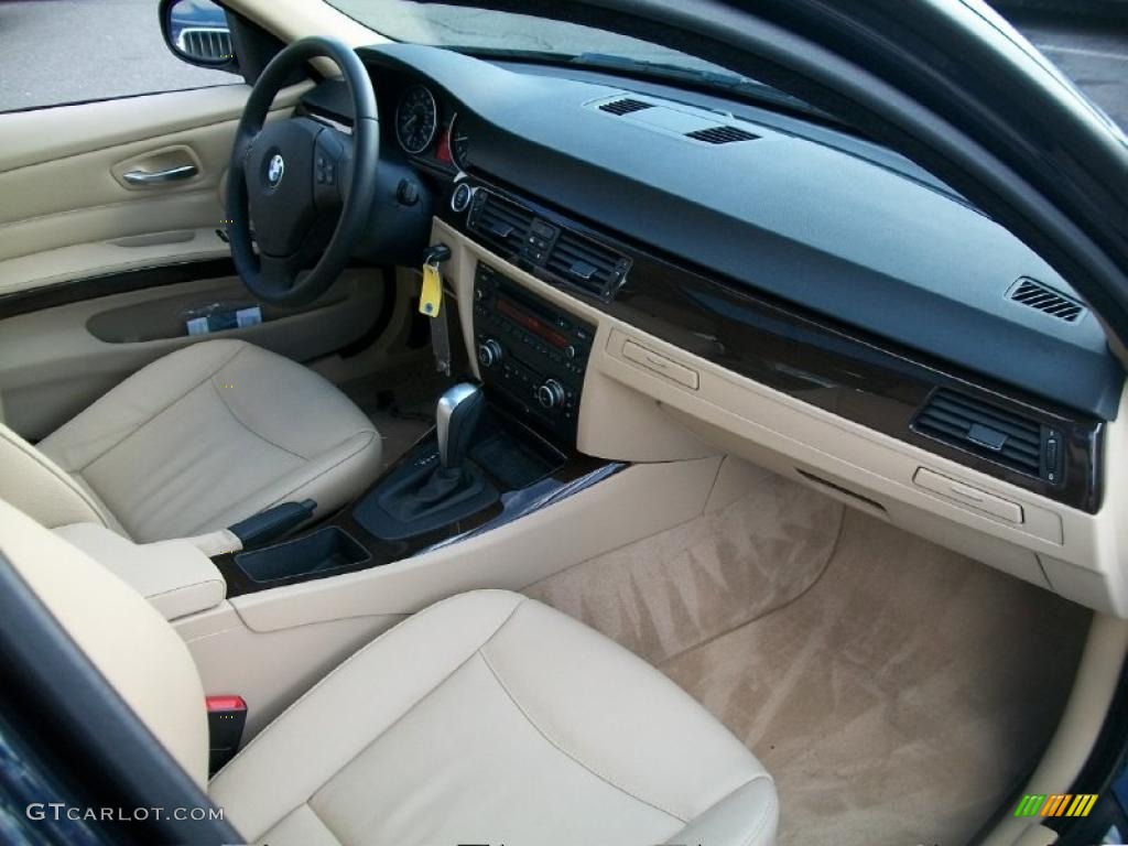 2010 3 Series 328i xDrive Sedan - Monaco Blue Metallic / Beige photo #27