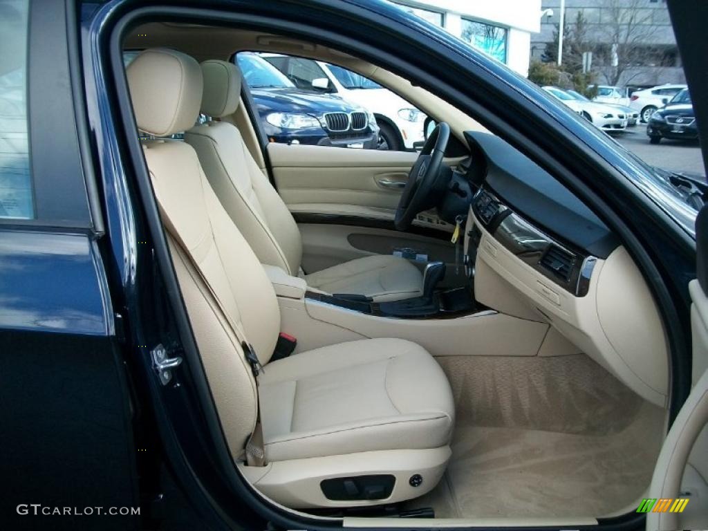 2010 3 Series 328i xDrive Sedan - Monaco Blue Metallic / Beige photo #29