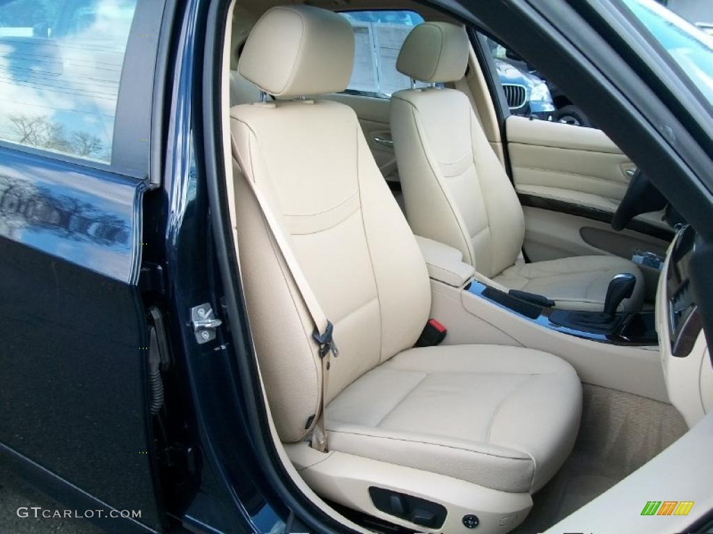 2010 3 Series 328i xDrive Sedan - Monaco Blue Metallic / Beige photo #30
