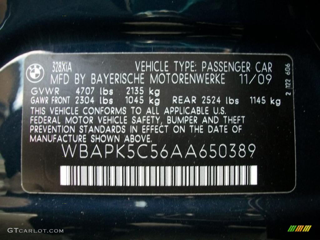 2010 3 Series 328i xDrive Sedan - Monaco Blue Metallic / Beige photo #35