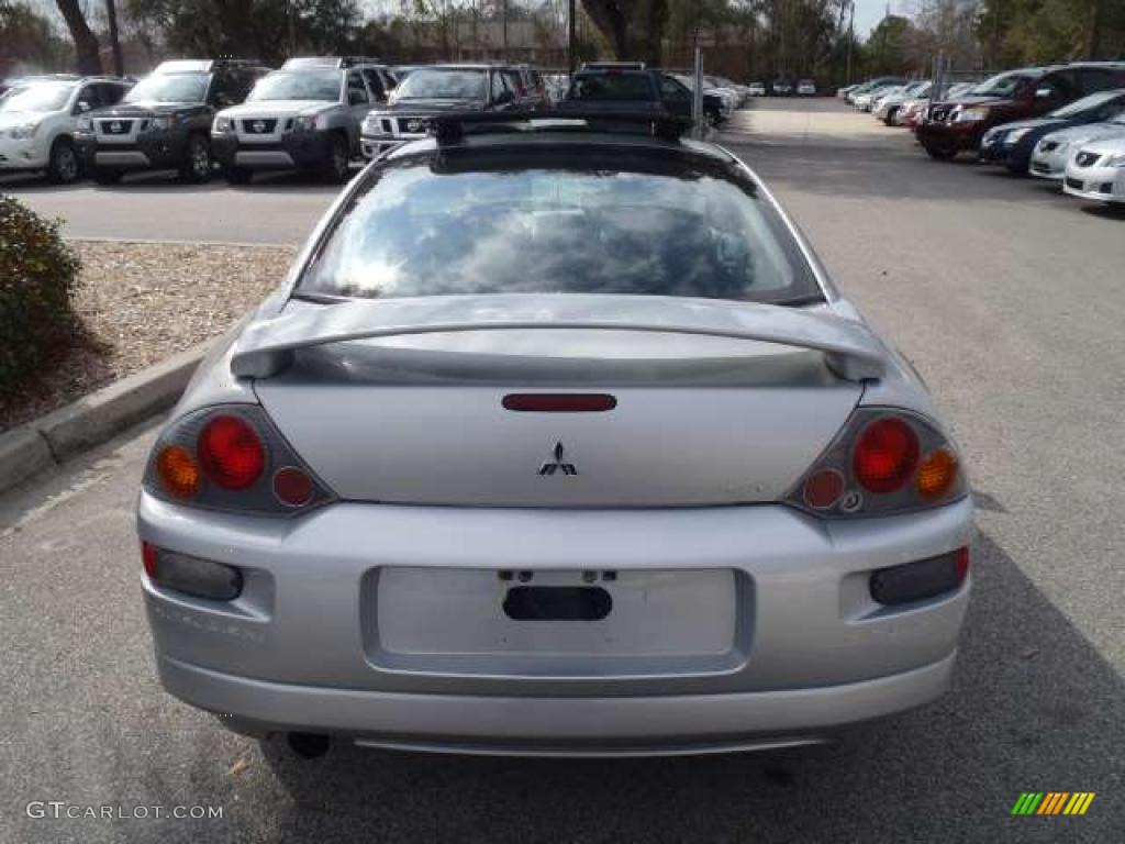 2003 Eclipse GT Coupe - Sterling Silver Metallic / Midnight photo #4