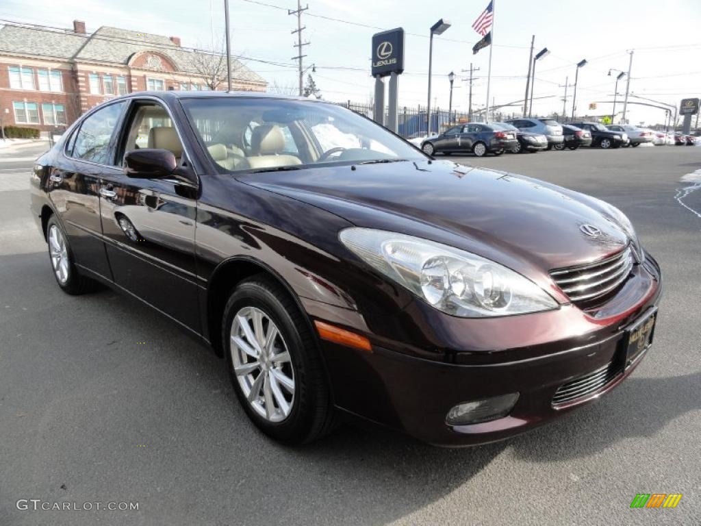 Black Garnet Pearl 2002 Lexus ES 300 Exterior Photo #45041817
