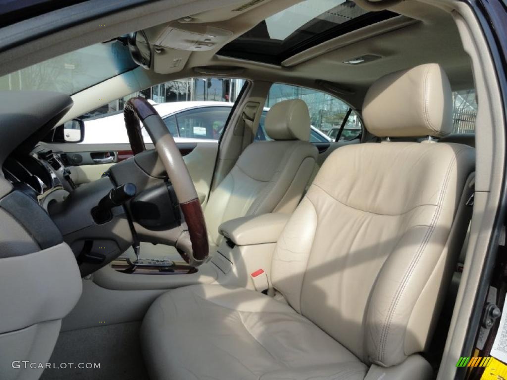 Ivory Interior 2002 Lexus ES 300 Photo #45041881