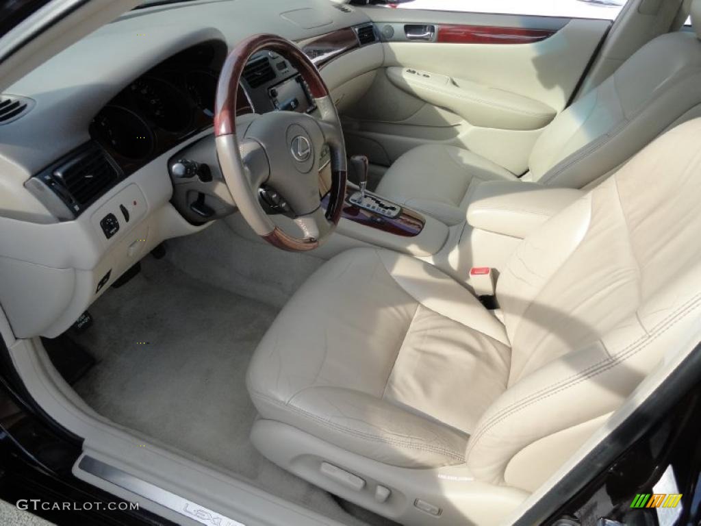 Ivory Interior 2002 Lexus ES 300 Photo #45041897