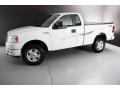 Oxford White 2005 Ford F150 STX Regular Cab 4x4 Exterior