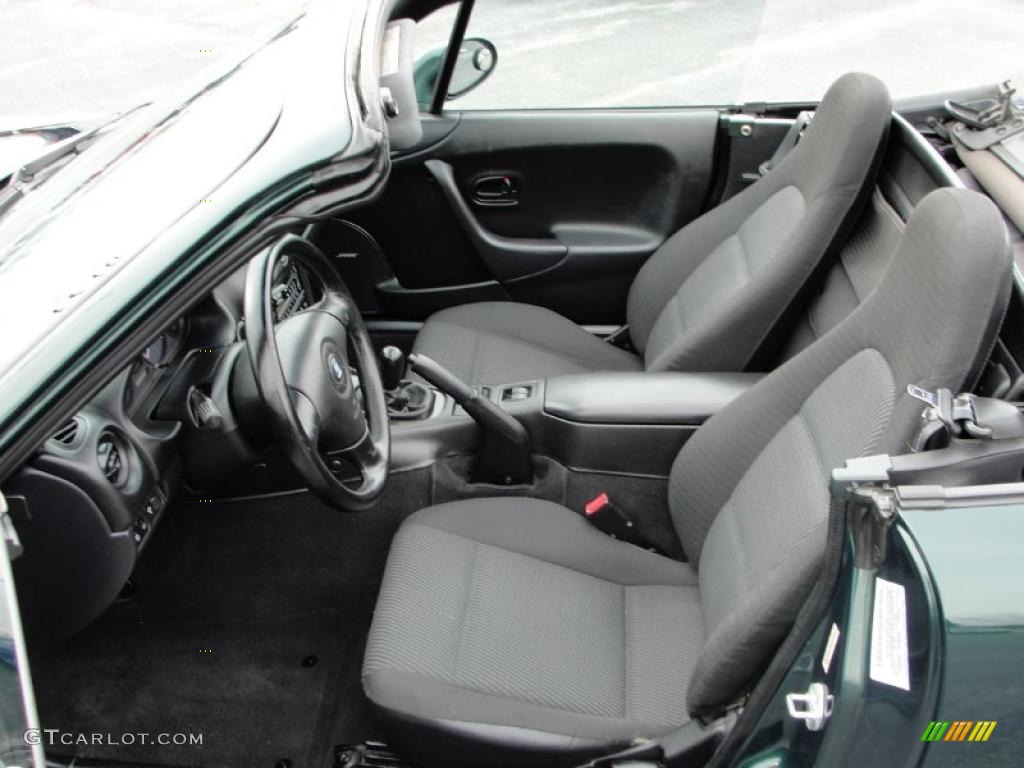 Black Interior 1999 Mazda MX-5 Miata Roadster Photo #45042537