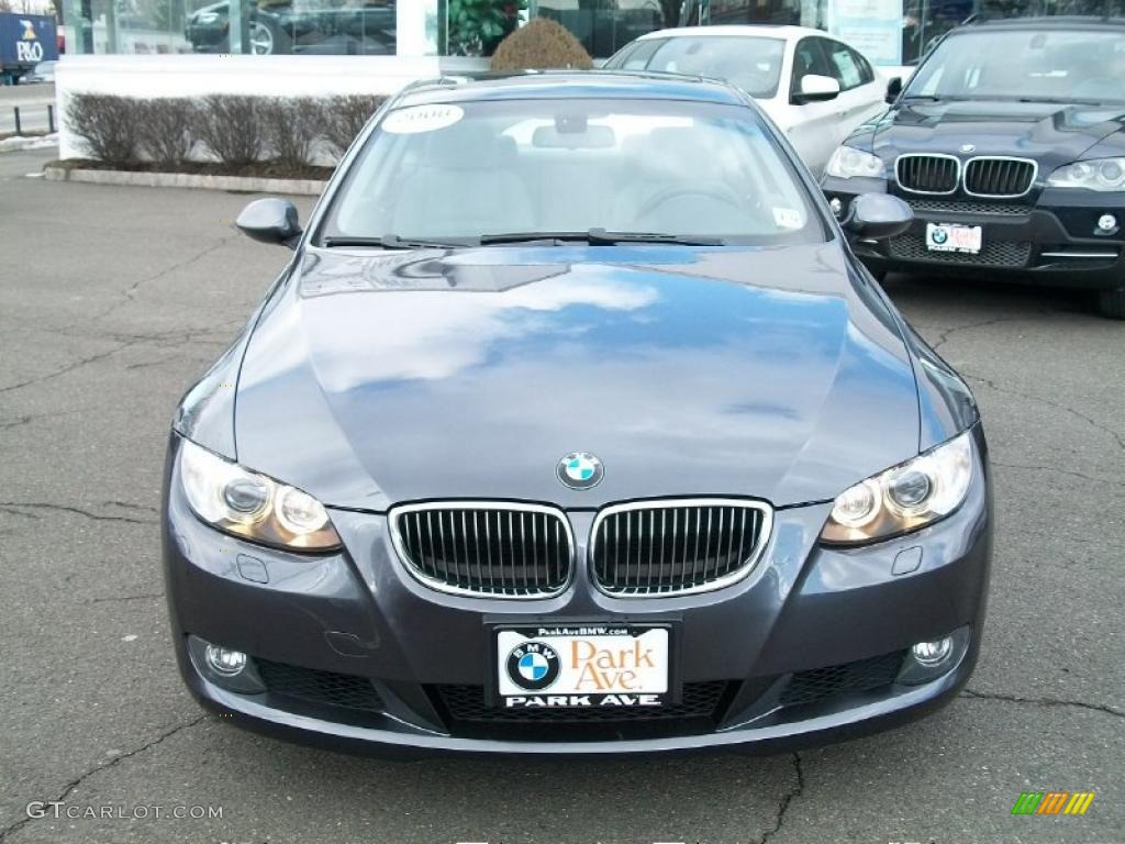 2008 3 Series 328xi Coupe - Sparkling Graphite Metallic / Gray photo #2