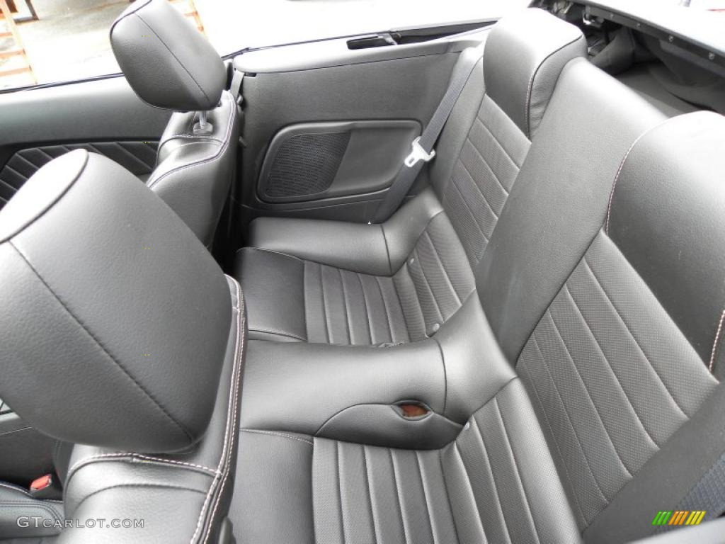 2010 Mustang V6 Premium Convertible - Red Candy Metallic / Charcoal Black photo #5