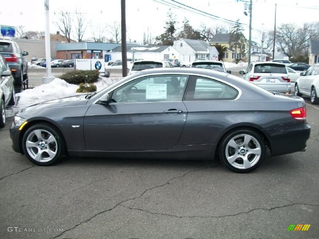 2008 3 Series 328xi Coupe - Sparkling Graphite Metallic / Gray photo #8