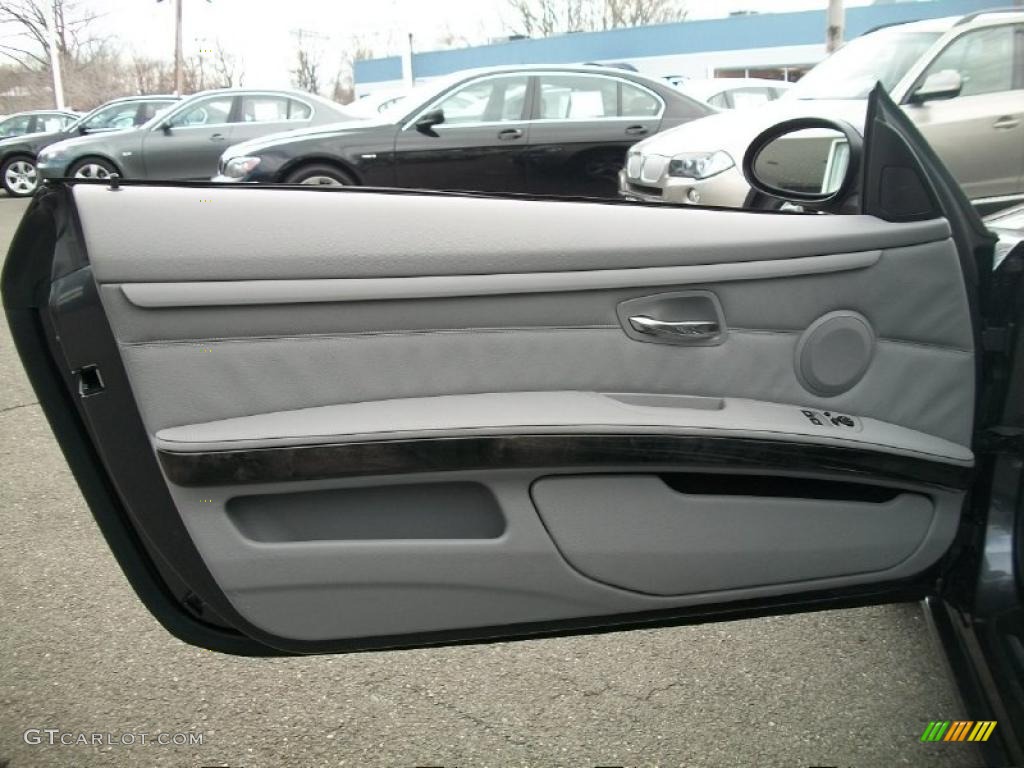 2008 3 Series 328xi Coupe - Sparkling Graphite Metallic / Gray photo #9