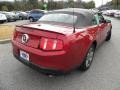2010 Red Candy Metallic Ford Mustang V6 Premium Convertible  photo #10