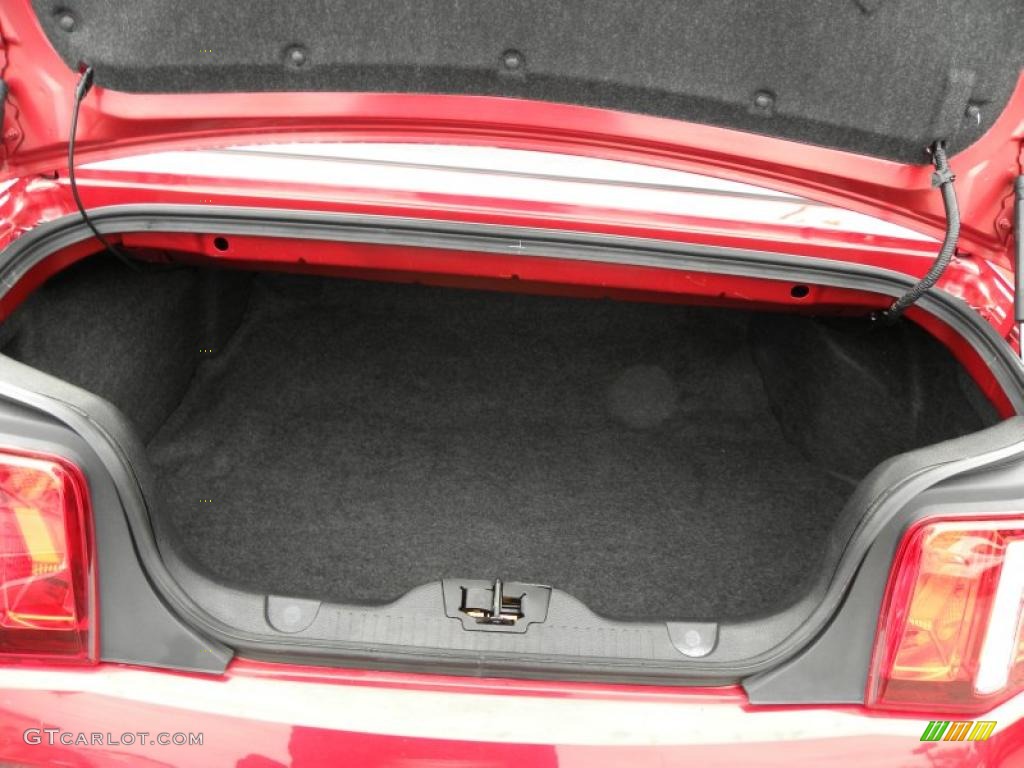 2010 Mustang V6 Premium Convertible - Red Candy Metallic / Charcoal Black photo #11