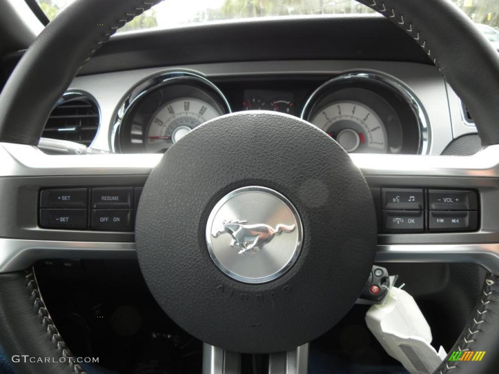 2010 Mustang V6 Premium Convertible - Red Candy Metallic / Charcoal Black photo #18