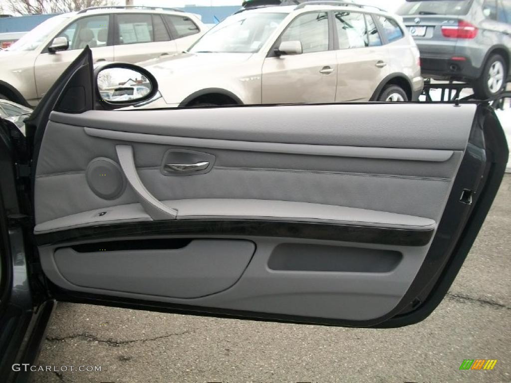 2008 3 Series 328xi Coupe - Sparkling Graphite Metallic / Gray photo #24