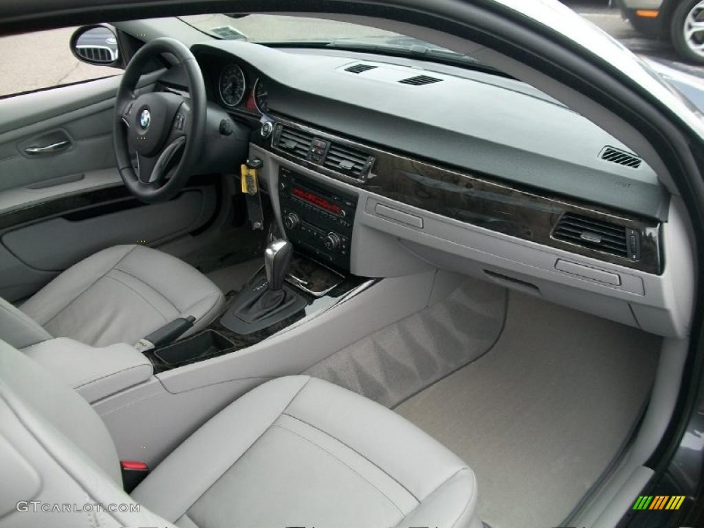 2008 3 Series 328xi Coupe - Sparkling Graphite Metallic / Gray photo #26