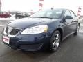 2010 Midnight Blue Metallic Pontiac G6 Sedan  photo #2