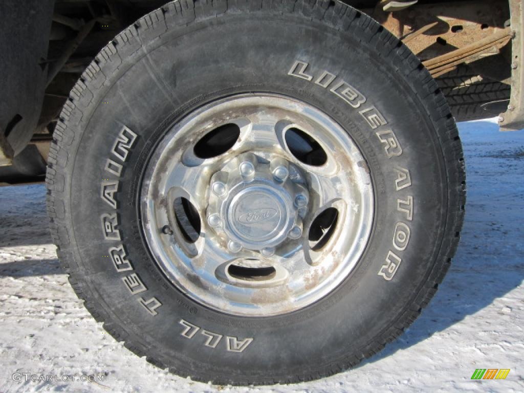 2001 F250 Super Duty Lariat Super Crew 4x4 - Island Blue Metallic / Medium Parchment photo #12