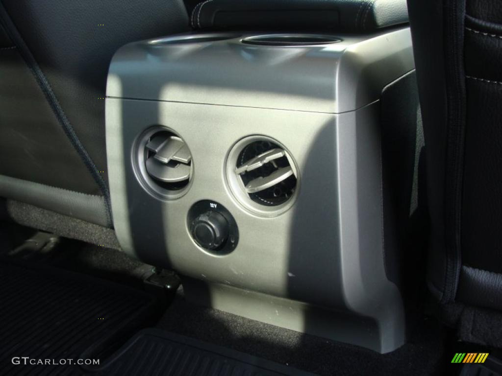 2010 F150 Lariat SuperCrew 4x4 - Ingot Silver Metallic / Black photo #11