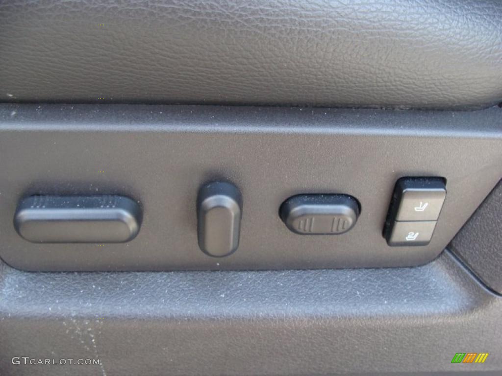2010 F150 Lariat SuperCrew 4x4 - Ingot Silver Metallic / Black photo #22