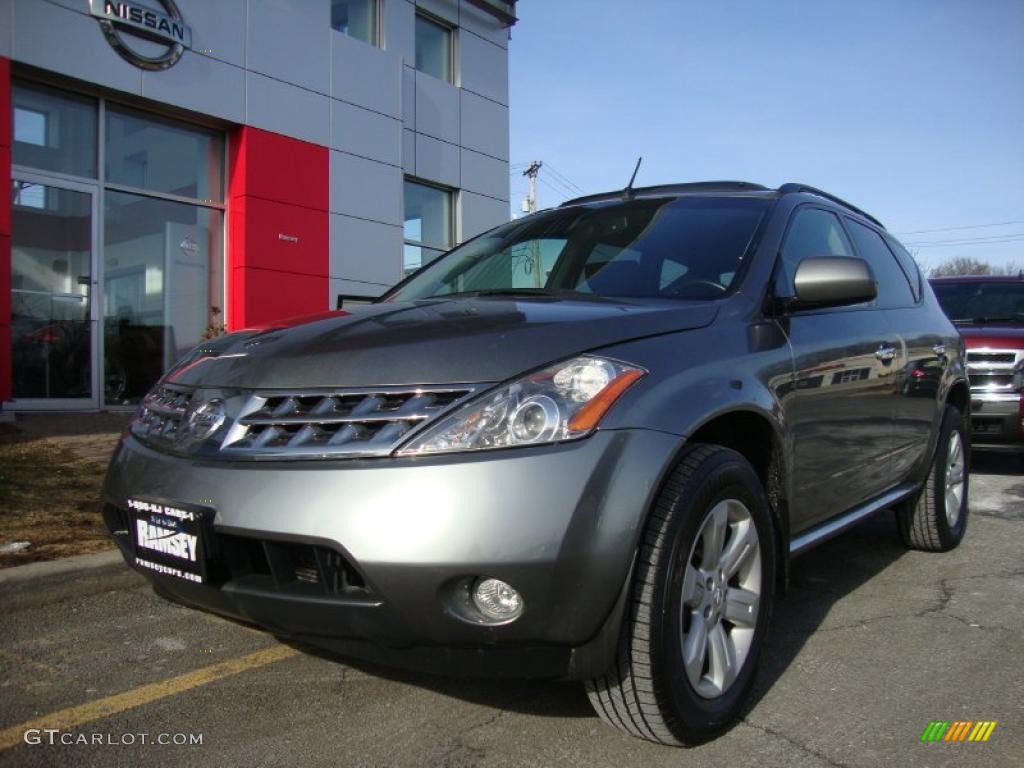 2007 Murano SL AWD - Platinum Pearl Matallic / Charcoal photo #1