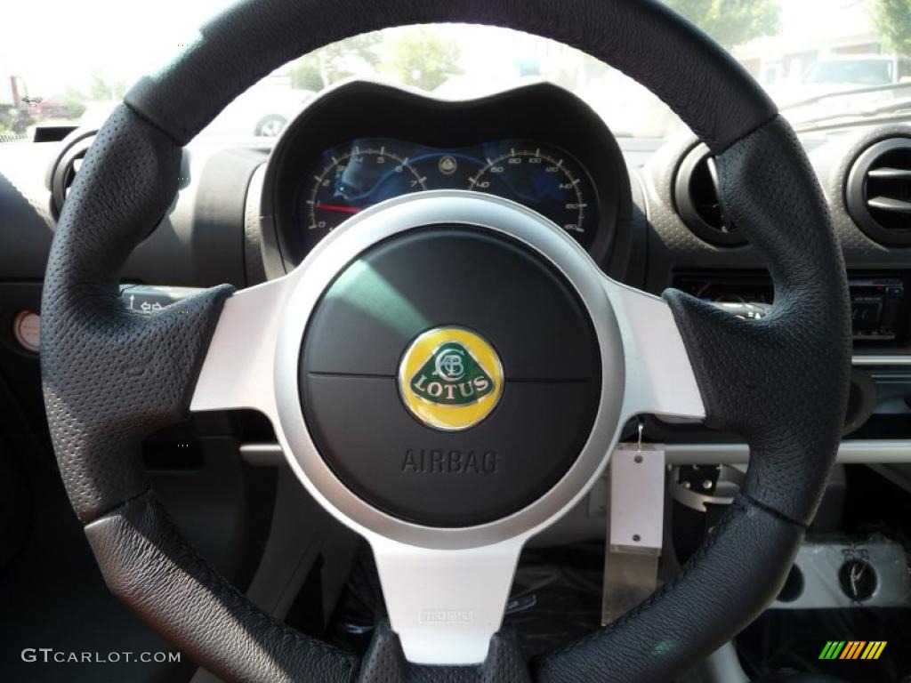 2011 Lotus Elise R Black Steering Wheel Photo #45046661