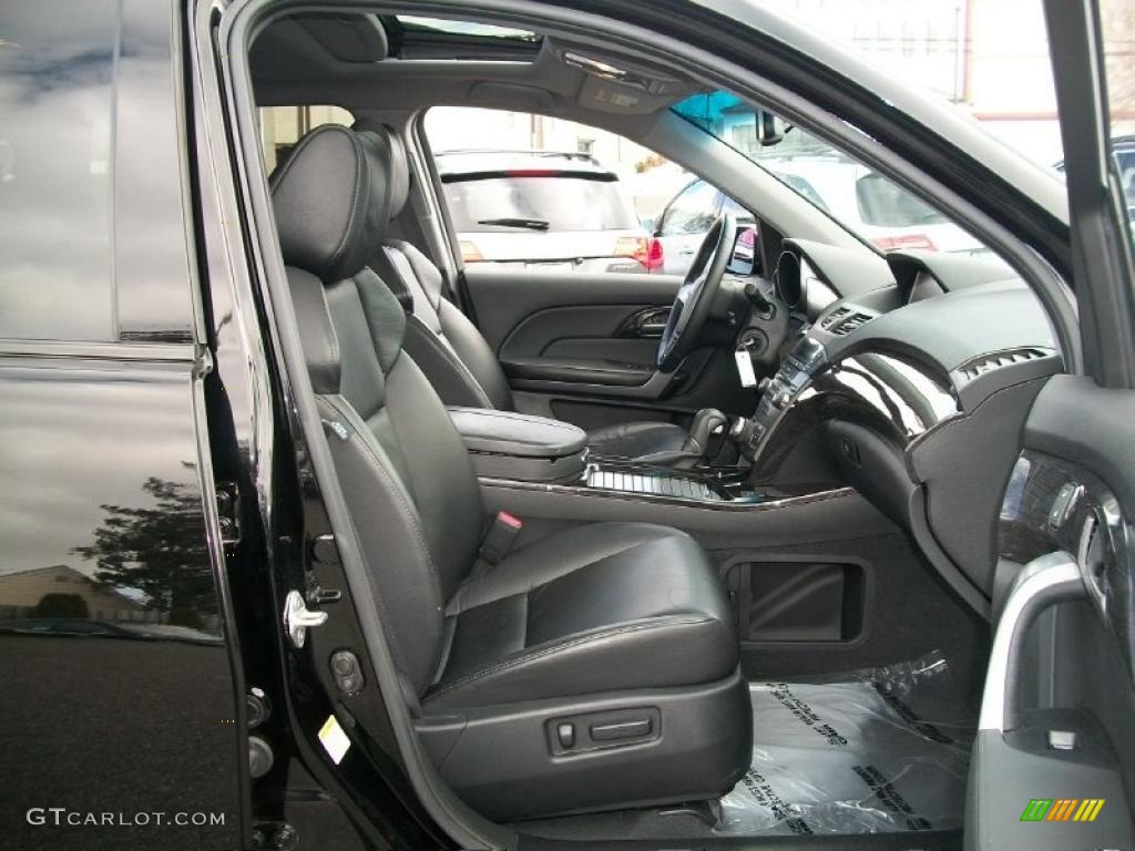 2008 MDX Technology - Formal Black / Ebony photo #31