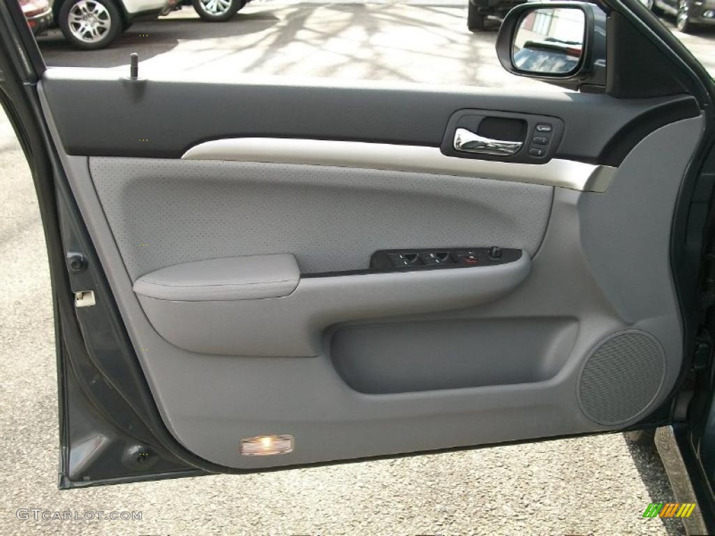 2008 TSX Sedan - Carbon Gray Pearl / Quartz Gray photo #9