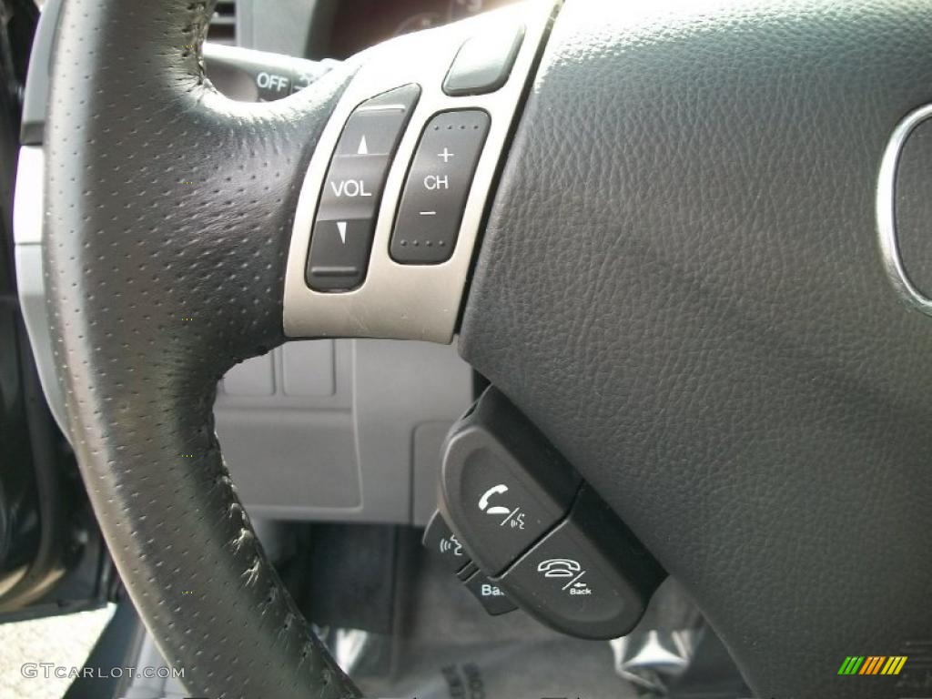 2008 TSX Sedan - Carbon Gray Pearl / Quartz Gray photo #16