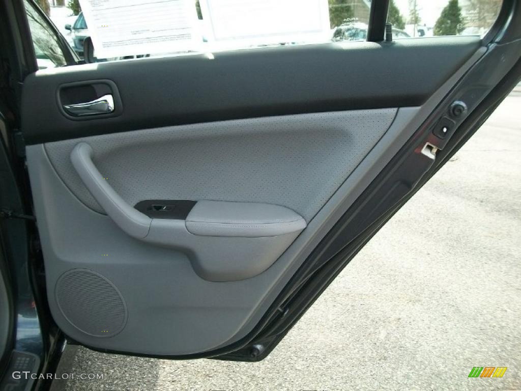 2008 TSX Sedan - Carbon Gray Pearl / Quartz Gray photo #24