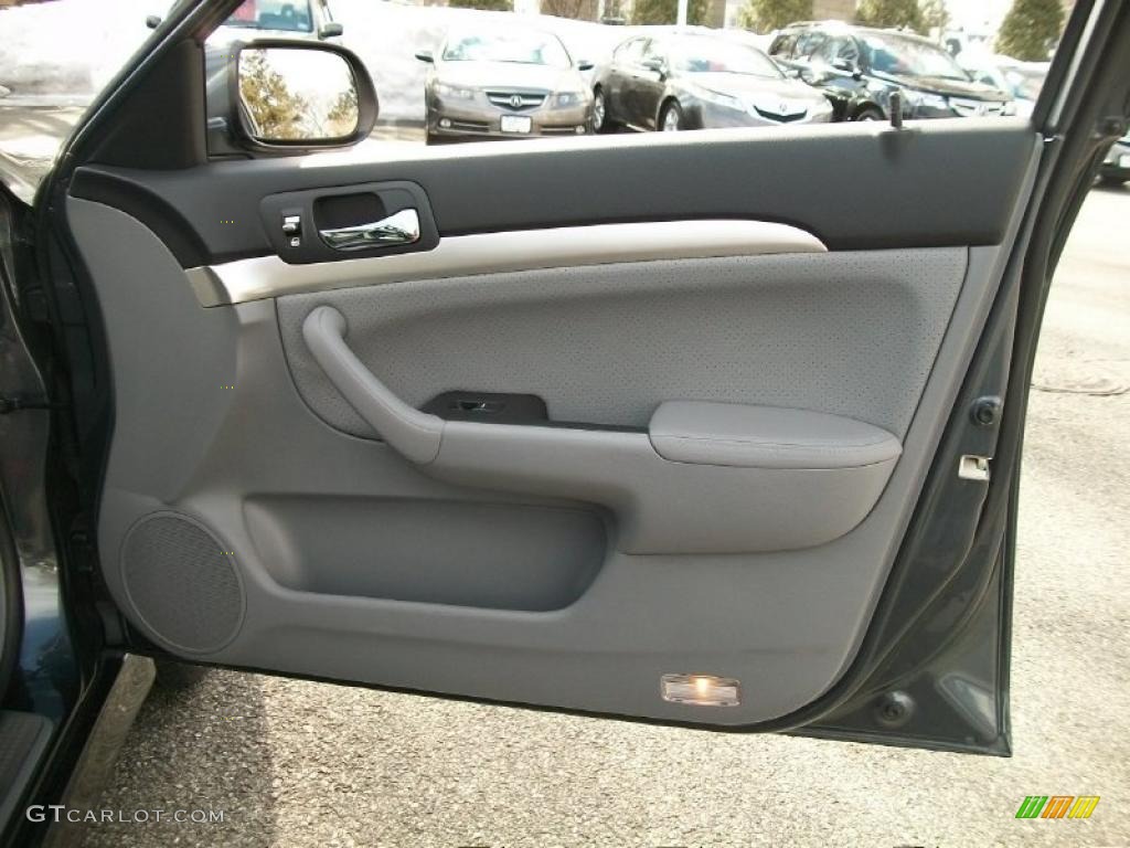 2008 TSX Sedan - Carbon Gray Pearl / Quartz Gray photo #26