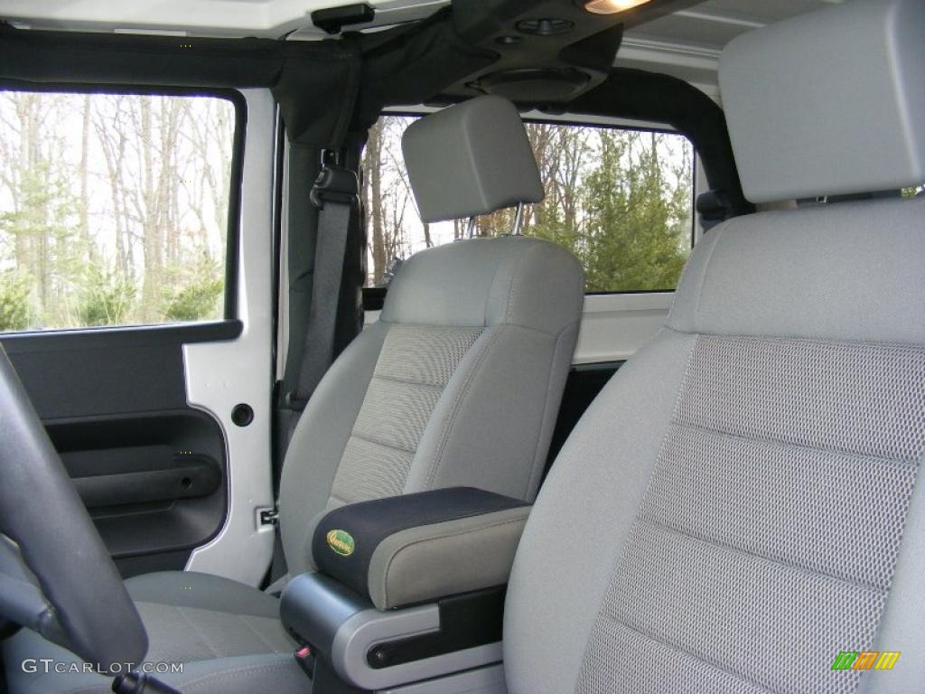 Dark Slate Gray/Medium Slate Gray Interior 2009 Jeep Wrangler Rubicon 4x4 Photo #45048181