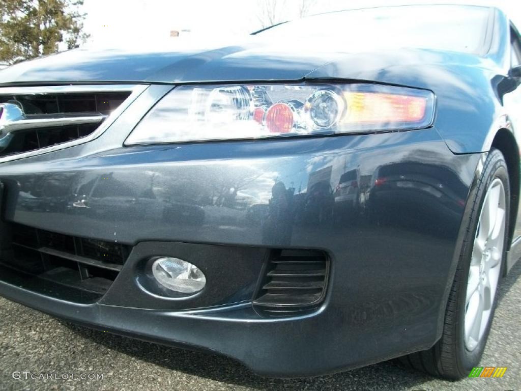 2008 TSX Sedan - Carbon Gray Pearl / Quartz Gray photo #32