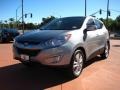 2011 Graphite Gray Hyundai Tucson Limited  photo #1