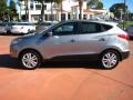 2011 Graphite Gray Hyundai Tucson Limited  photo #2