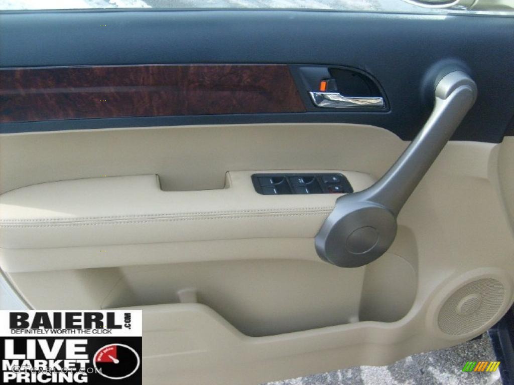 2008 CR-V EX-L 4WD - Borrego Beige Metallic / Ivory photo #12