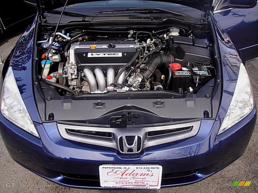 2003 Accord LX Sedan - Eternal Blue Pearl / Black photo #25