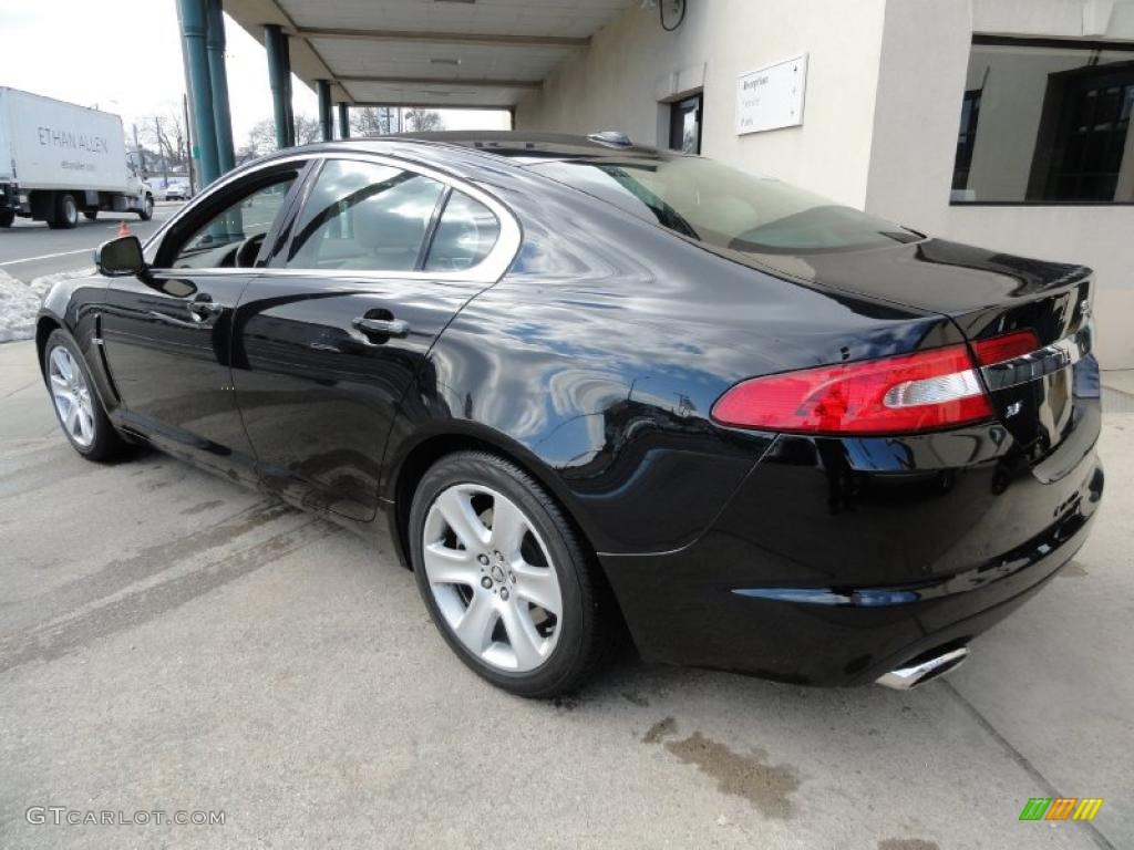 Ebony Black 2010 Jaguar XF Sport Sedan Exterior Photo #45050385