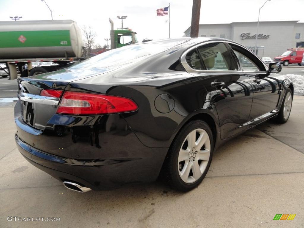 Ebony Black 2010 Jaguar XF Sport Sedan Exterior Photo #45050417