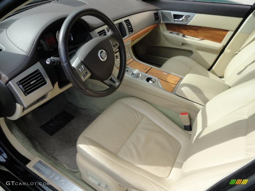Barley Interior 2010 Jaguar XF Sport Sedan Photo #45050537