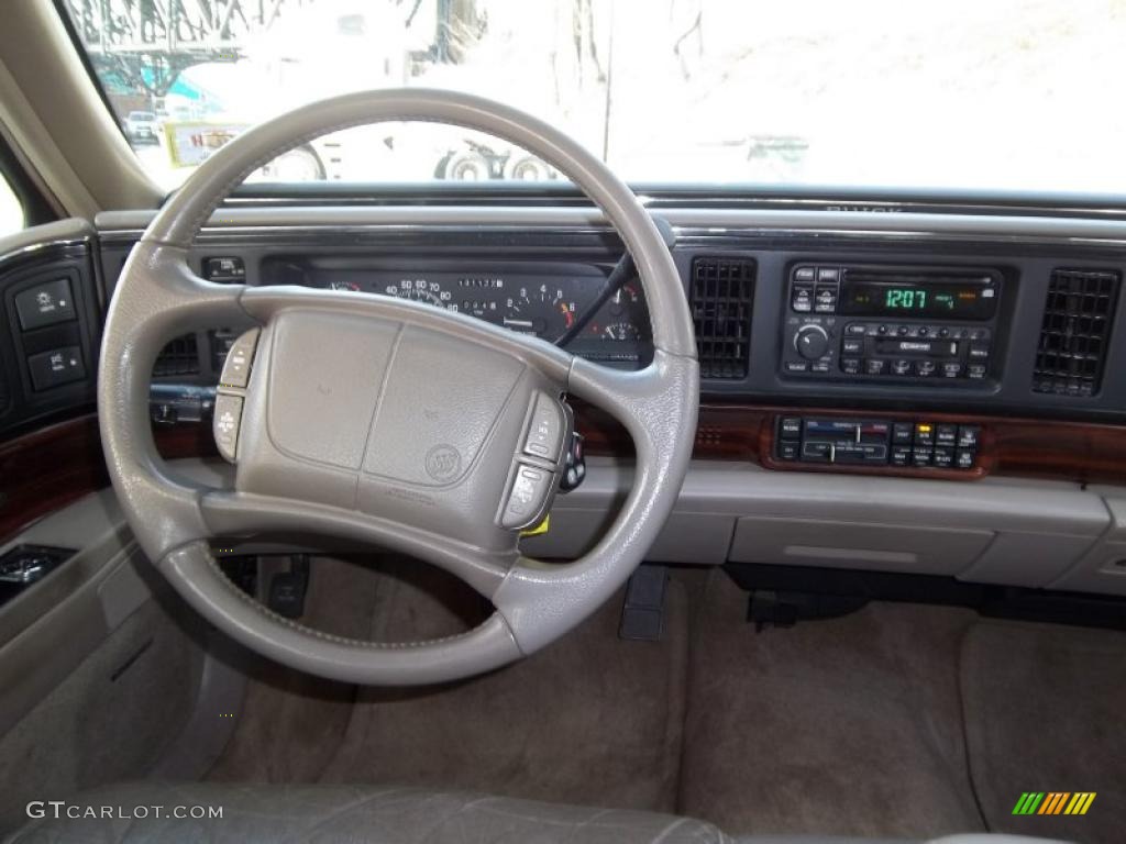 1999 Buick LeSabre Custom Sedan Taupe Steering Wheel Photo #45051529